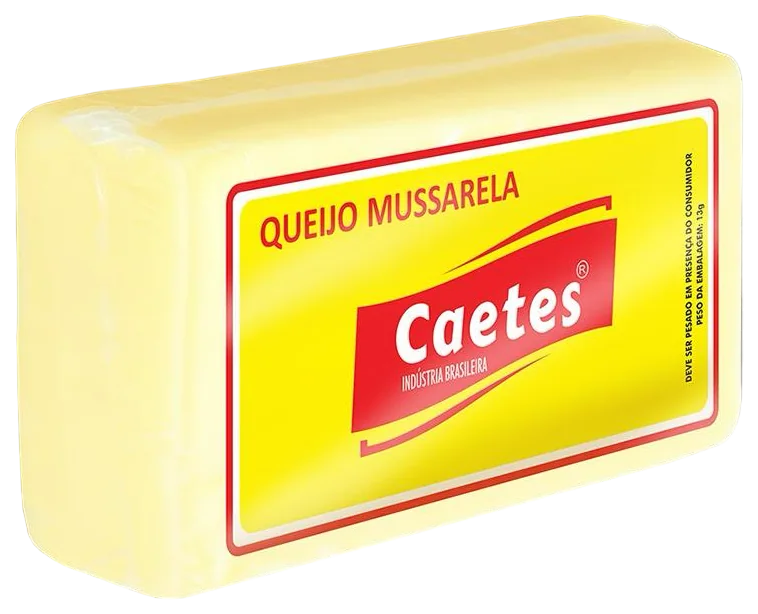 Queijo Mussarela Caetés em peça