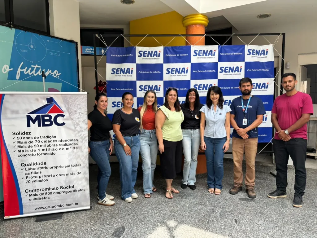 Equipe da MBC em evento de capacitação
