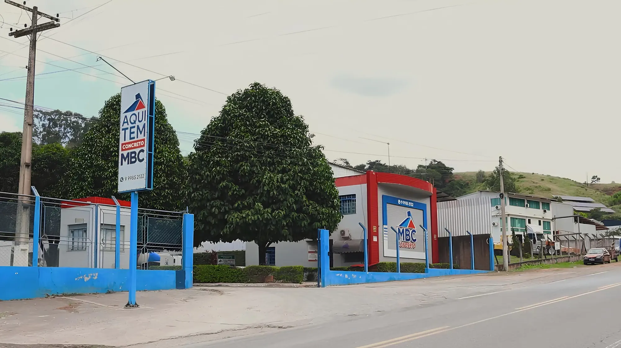 Sede da MBC em Visconde do Rio Branco (MG)