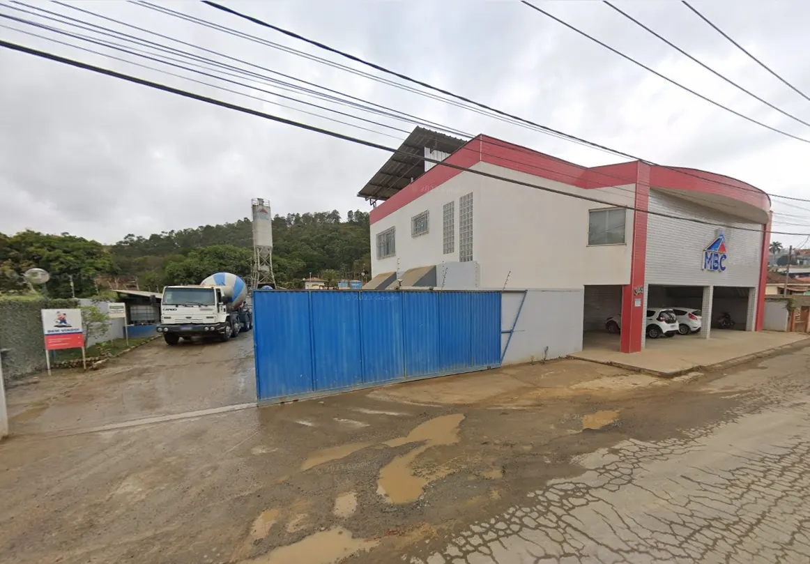Usina de concreto da MBC em Visconde do Rio Branco (MG)