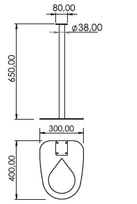 Desenho técnico — Base Alê