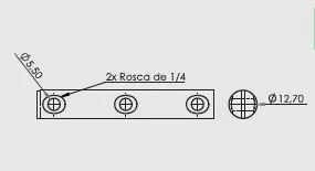 Desenho técnico — Cilindro