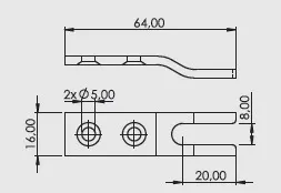 Desenho técnico — Encaixe U°