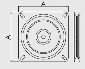 Desenho técnico — Giratório Esfera