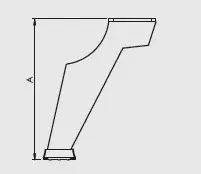 Desenho técnico — Pé Ares