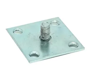 Suporte Quadrado com parafuso 5/16