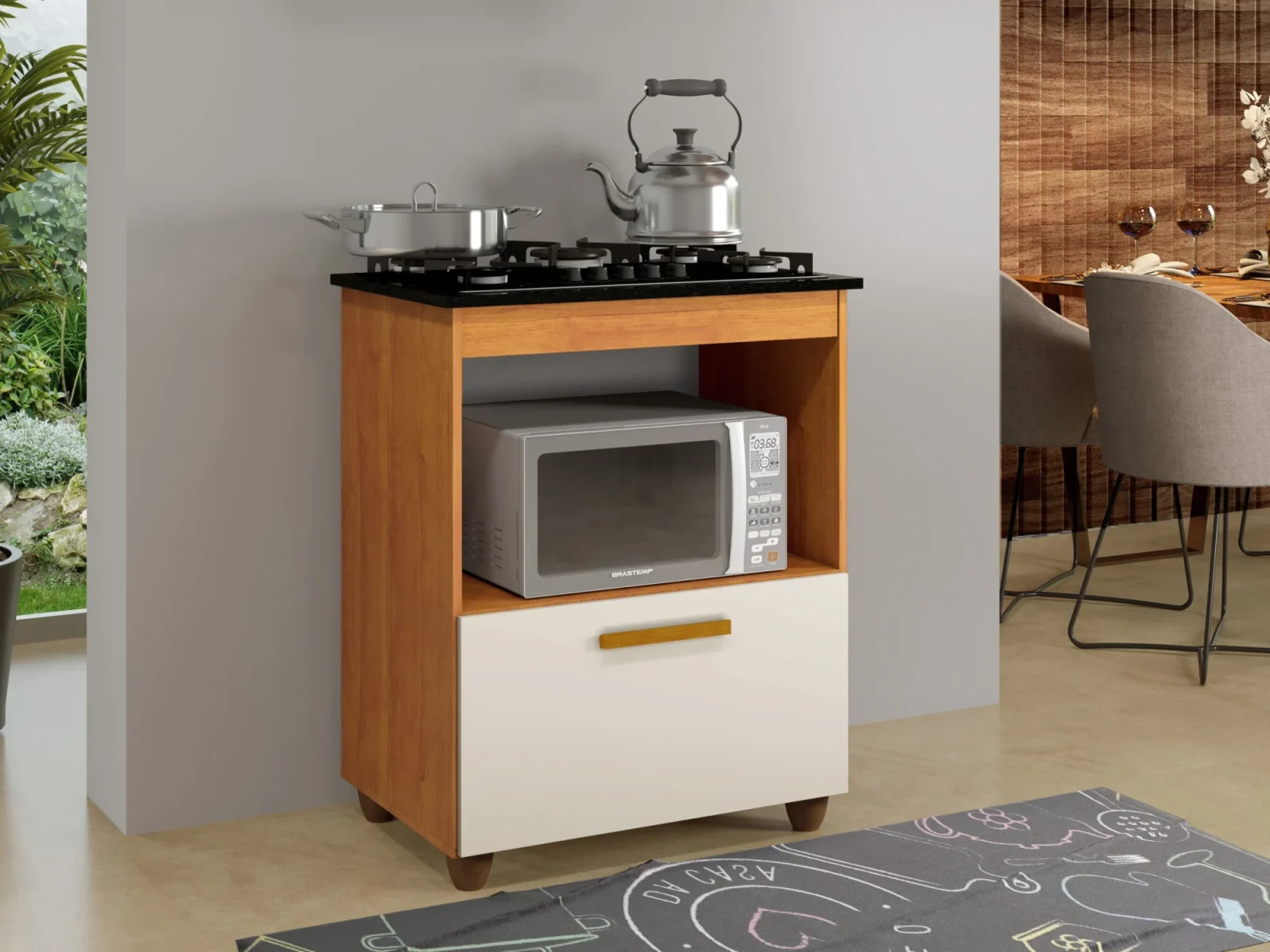 Balcão p/ Cooktop Sálvia