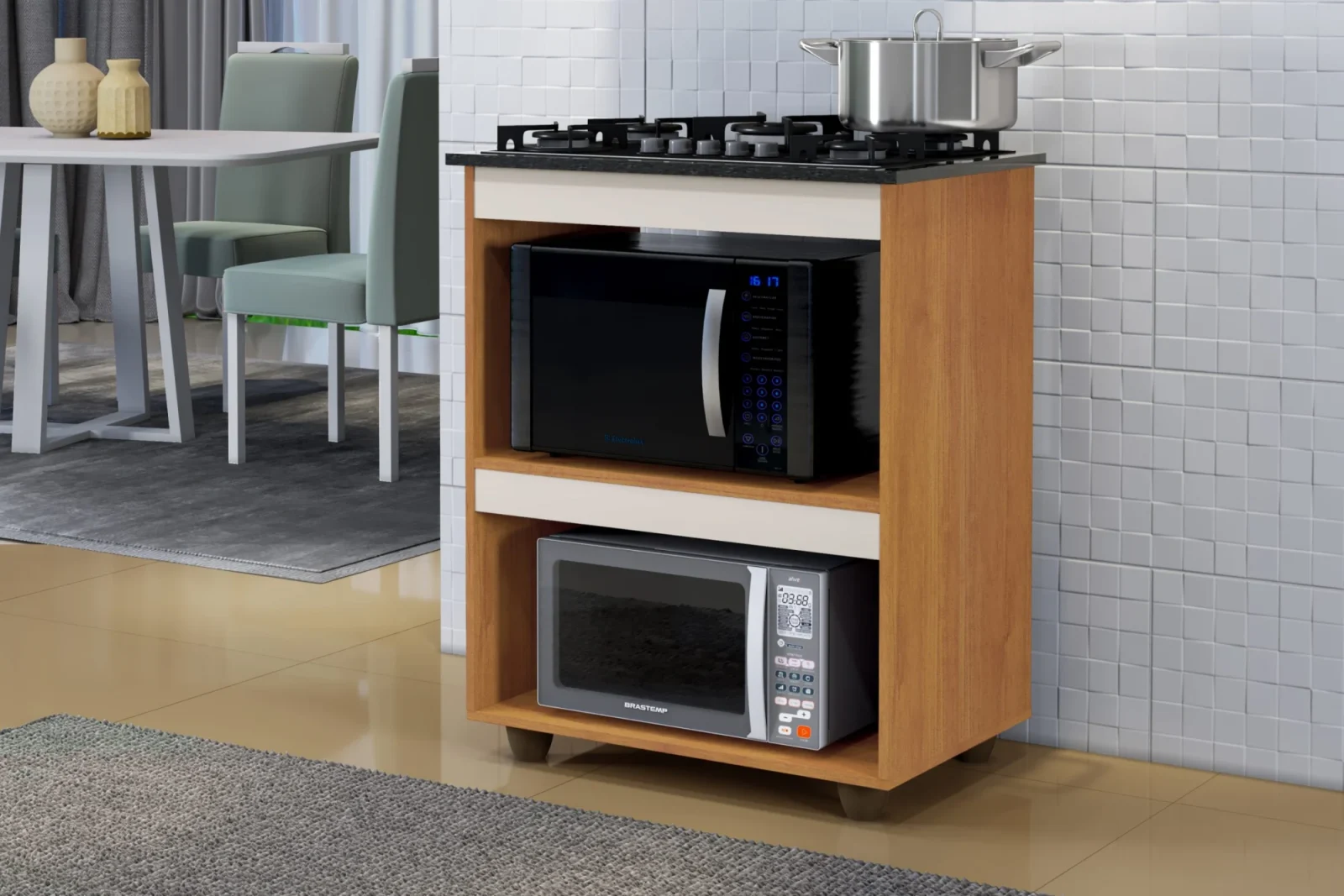 Balcão p/ Cooktop Turim