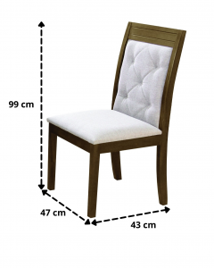 Cadeira Milão com Cota