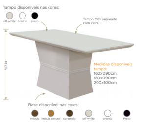 Mesa Grécia Catálogo