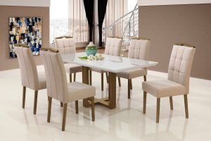 Mesa Veneza - Cadeira Madri - Ambientada