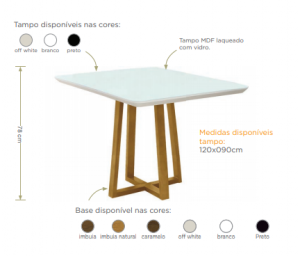 Mesa Zurique Catálogo