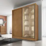 Roupeiro Virtus Glass — Móveis Novo Horizonte