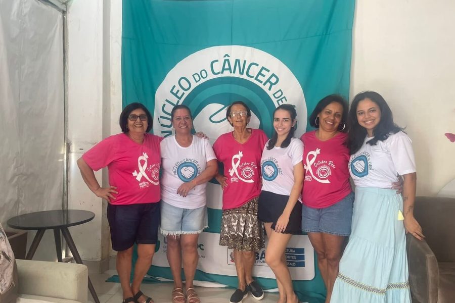 Voluntárias do Núcleo reunidas na sede