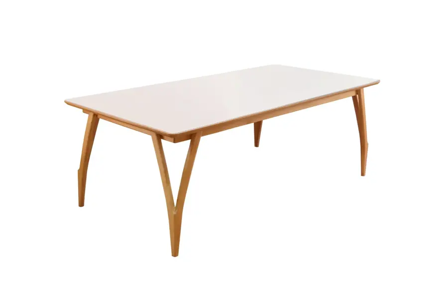 Mesa Tulipa com Vidro — Rafana Móveis