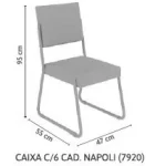 Conjunto Napoli com Base Ômega — foto 3