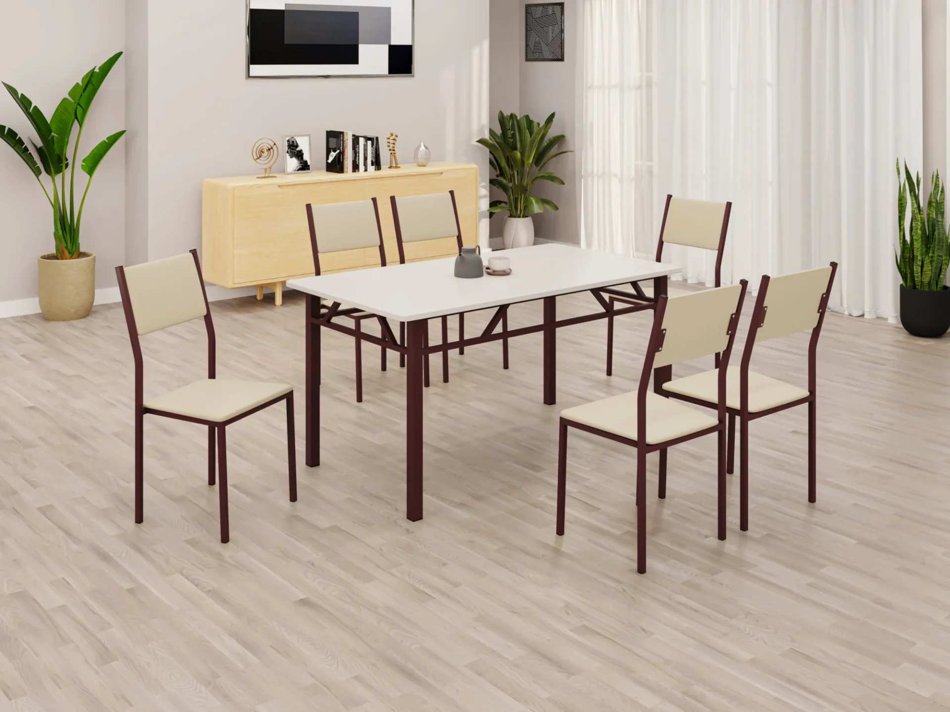 Conjunto Olímpia com Base Malibu — Móveis Teixeira