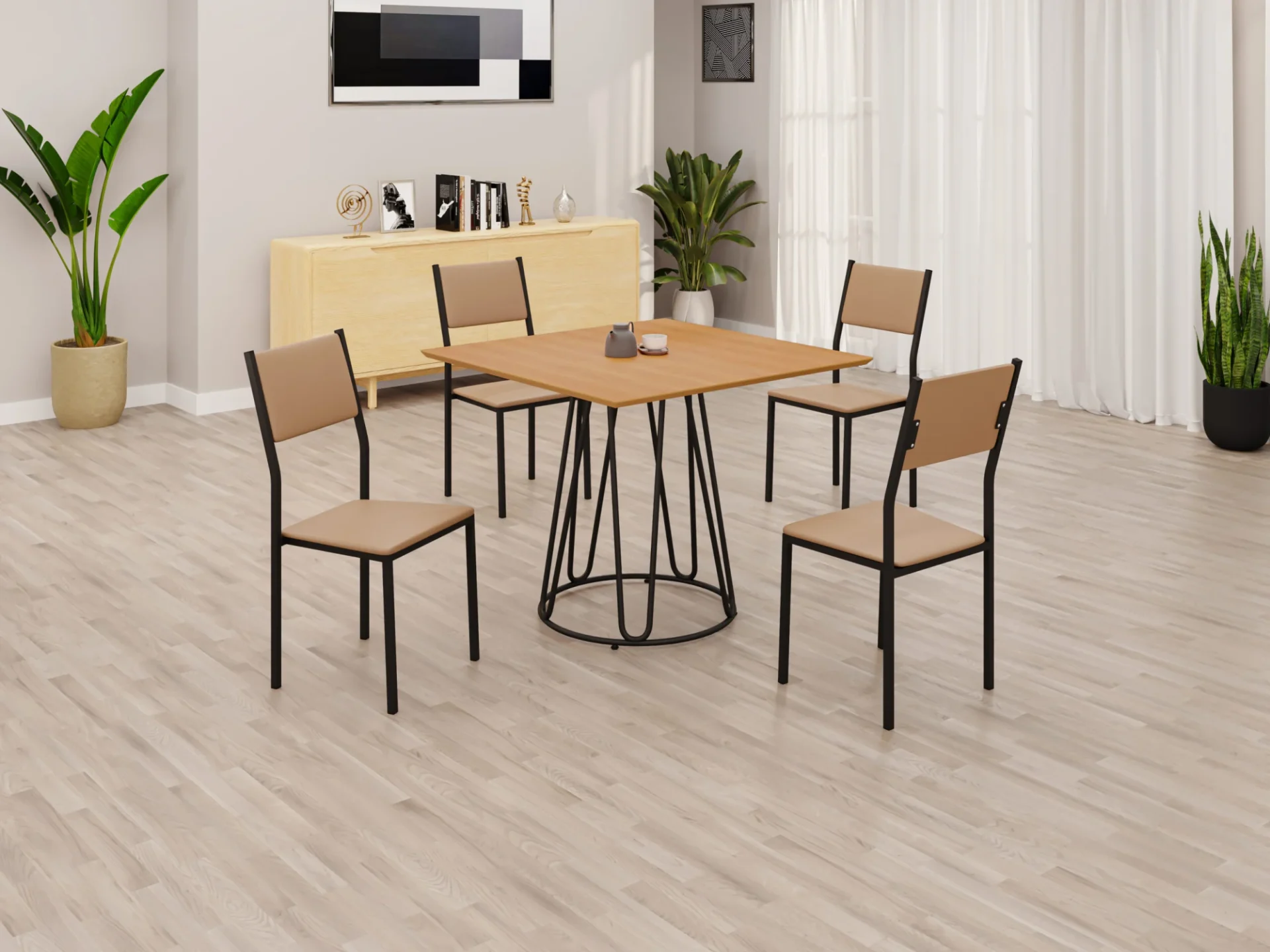 Conjunto Olímpia com Base Ômega — Móveis Teixeira