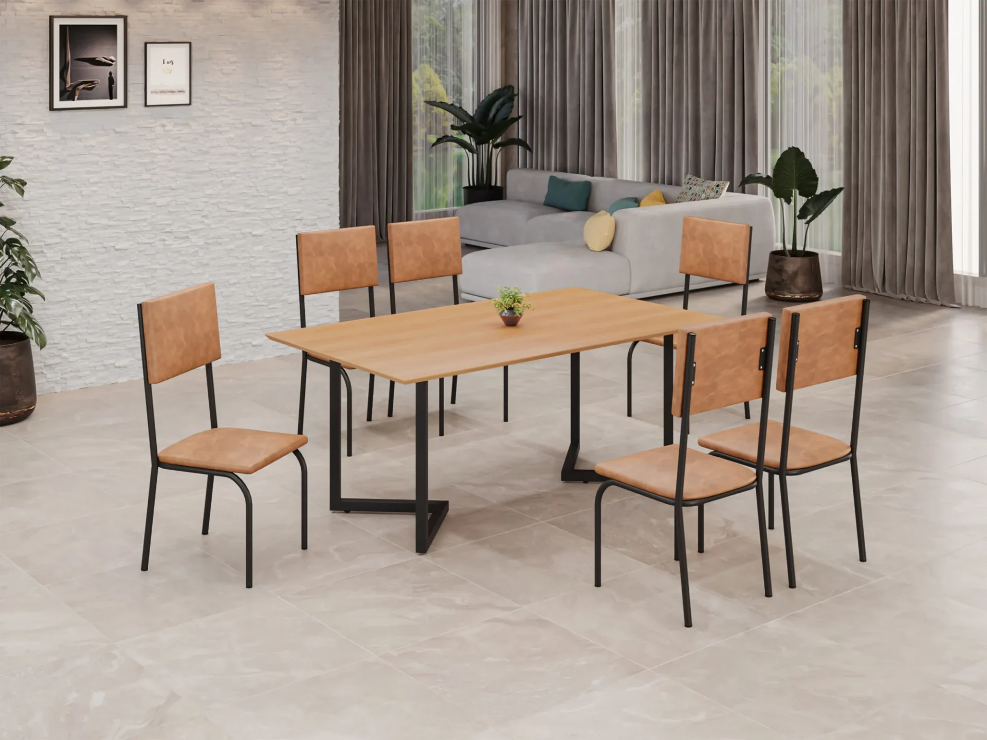 Conjunto Ana com Base Ágata — Móveis Teixeira