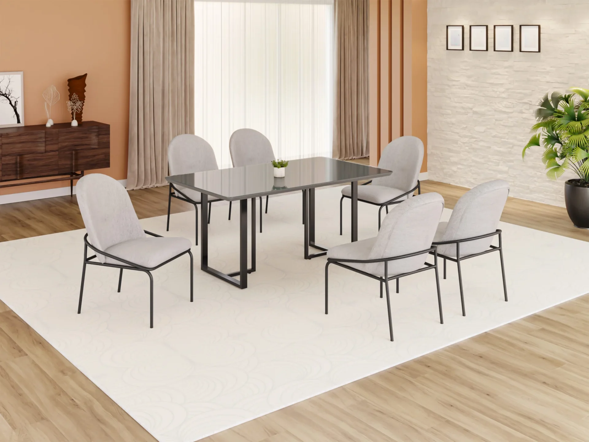 Conjunto Rubi com Base Lunna — Móveis Teixeira