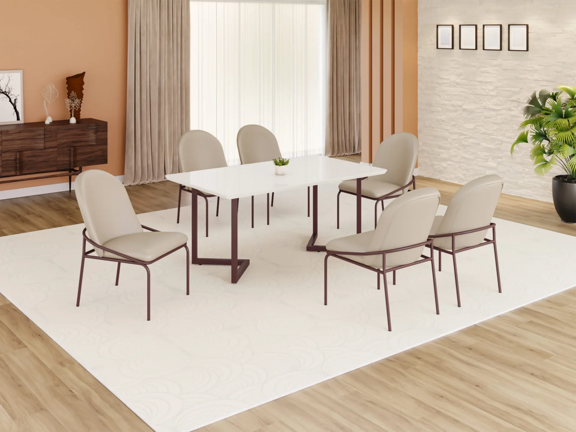 Conjunto Rubi com Base Ágata — Móveis Teixeira