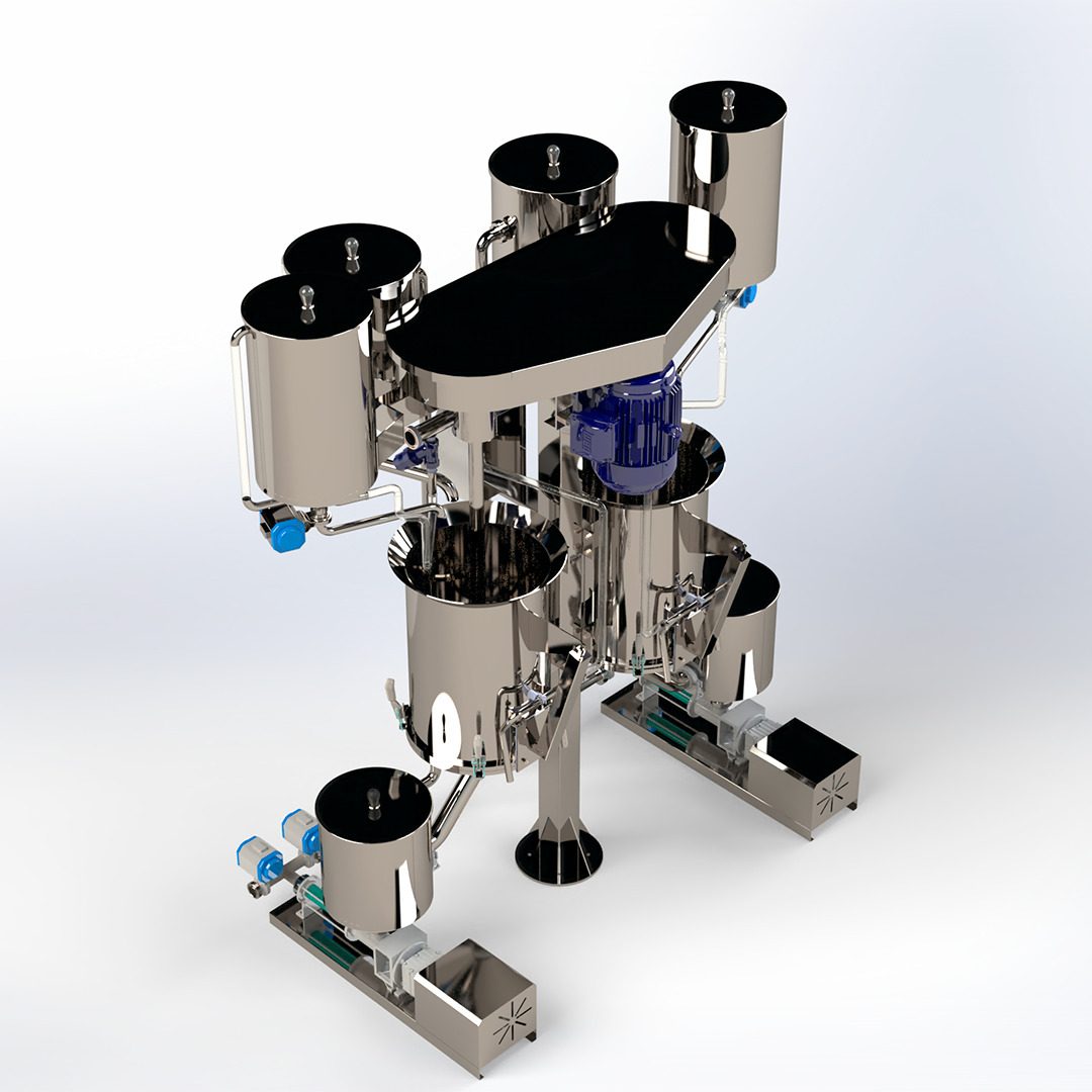 DESPOLPADEIRA DUPLA para extração de polpa de açai